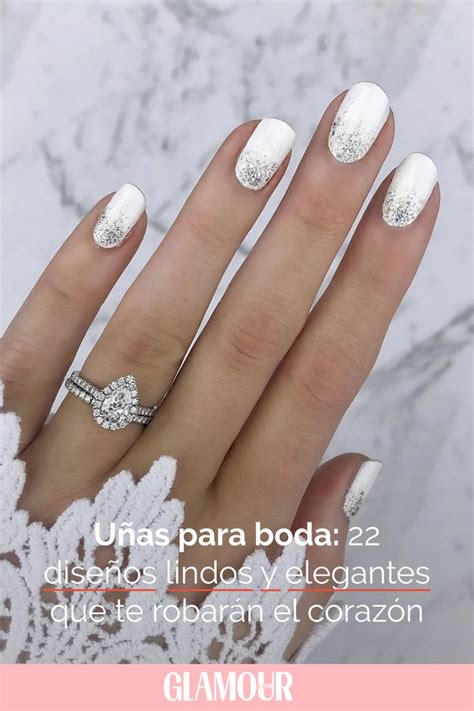 22 diseños de uñas para boda (elegantes y bonitos) .